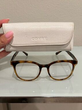 Covry Tortoiseshell Brown Eyeglass Frames